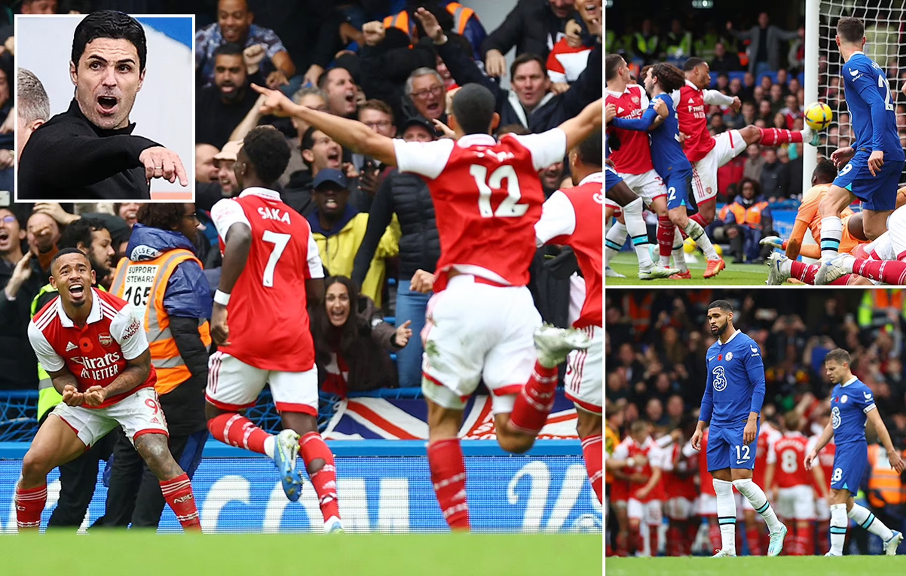 Thắng tối thiểu Chelsea, Arsenal trở lại ngôi đầu Ngoại hạng Anh

